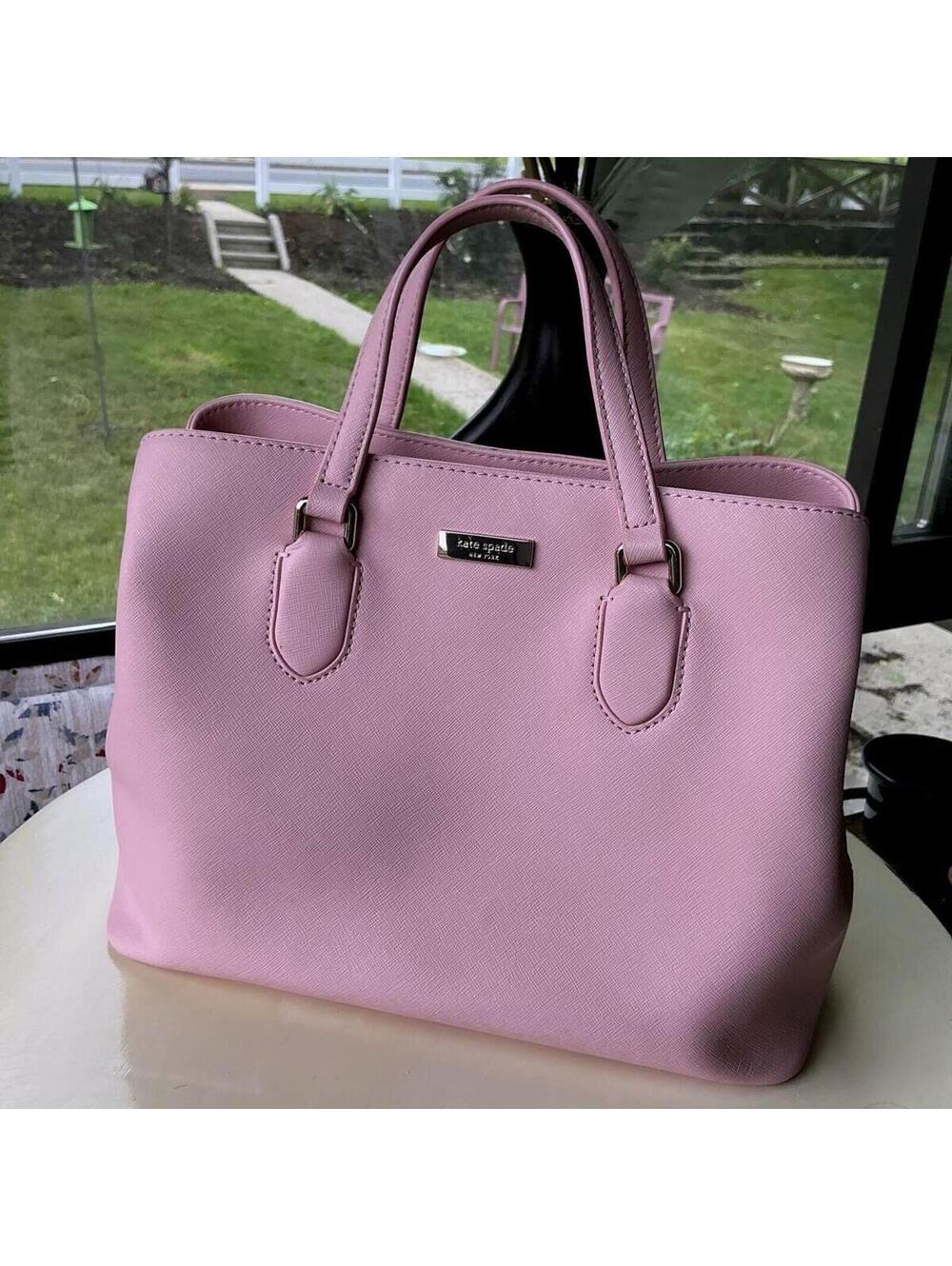Kate Spade New York Laurel Way Evangelie Saffiano Leather Shoulder Bag Satchel